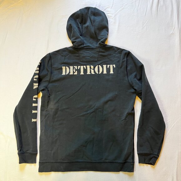 John Varvatos Nick Jonas Hoodie Detroit Rock City Tiger Black Size Large - Picture 4 of 16